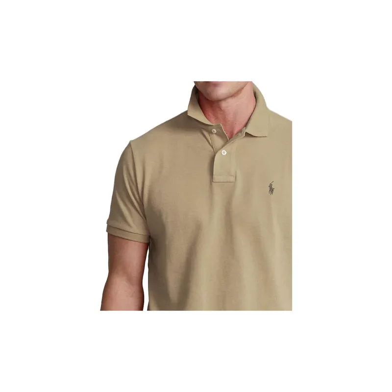 Polo Ralph Lauren SS23 Polo Shirt Men's Khaki-1