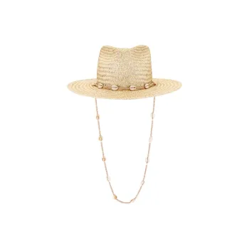 Lack Of Color Straw Bucket Hats Women's Solid Color