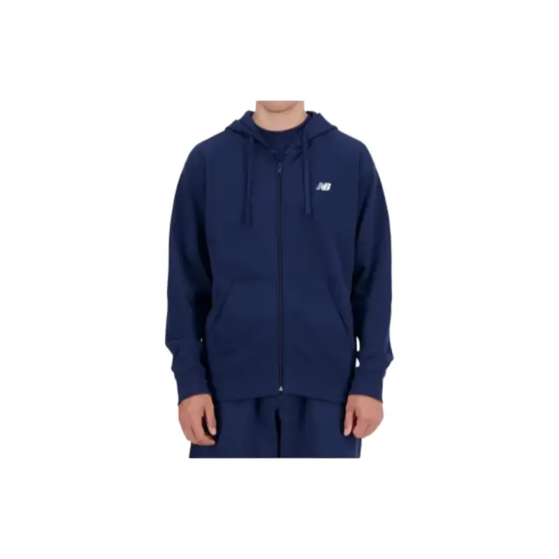 New Balance Sport Essentials Logo Fleece Full Zip Hoodie-6