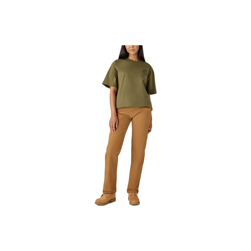 Dickies Full Throttle Heavyweight T-Shirt T-Shirt Unisex Olive-7