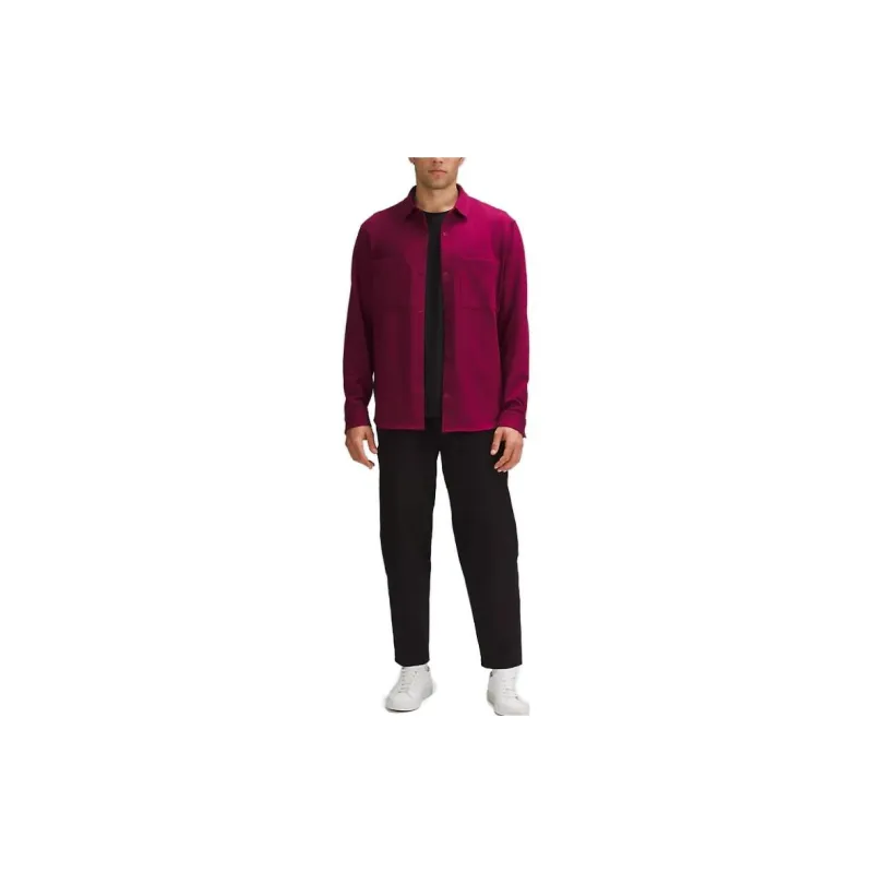 Lululemon Soft Knit Overshirt French Terry Shirt Men's-19