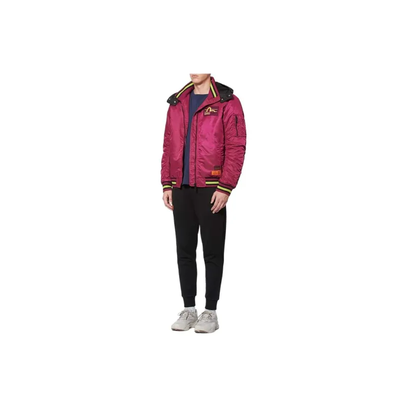 EVISU Jackets Men Burgundy-4
