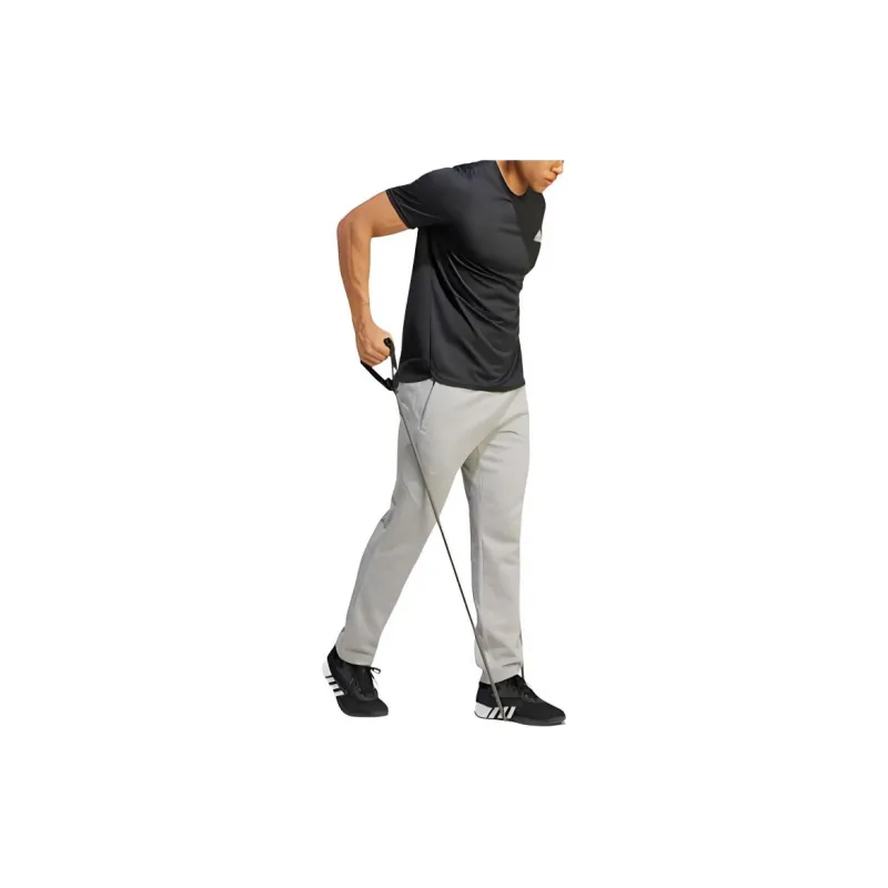 Adidas GAME AND GO Knitted Sweatpants Men's Medium Gray-5