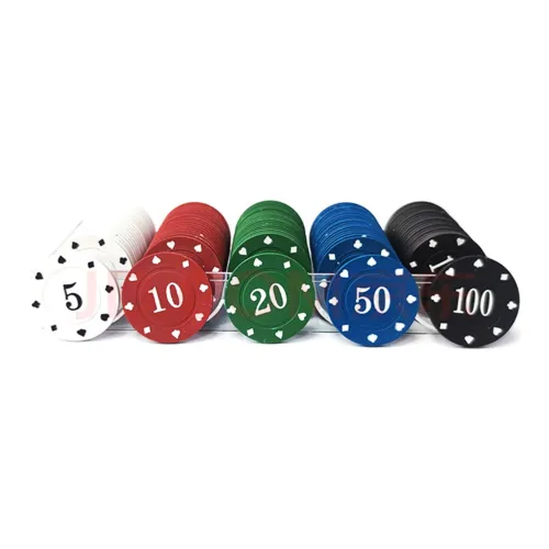 MENGLONG Texas Poker Card Poker Chip Double Sided Set Board Games