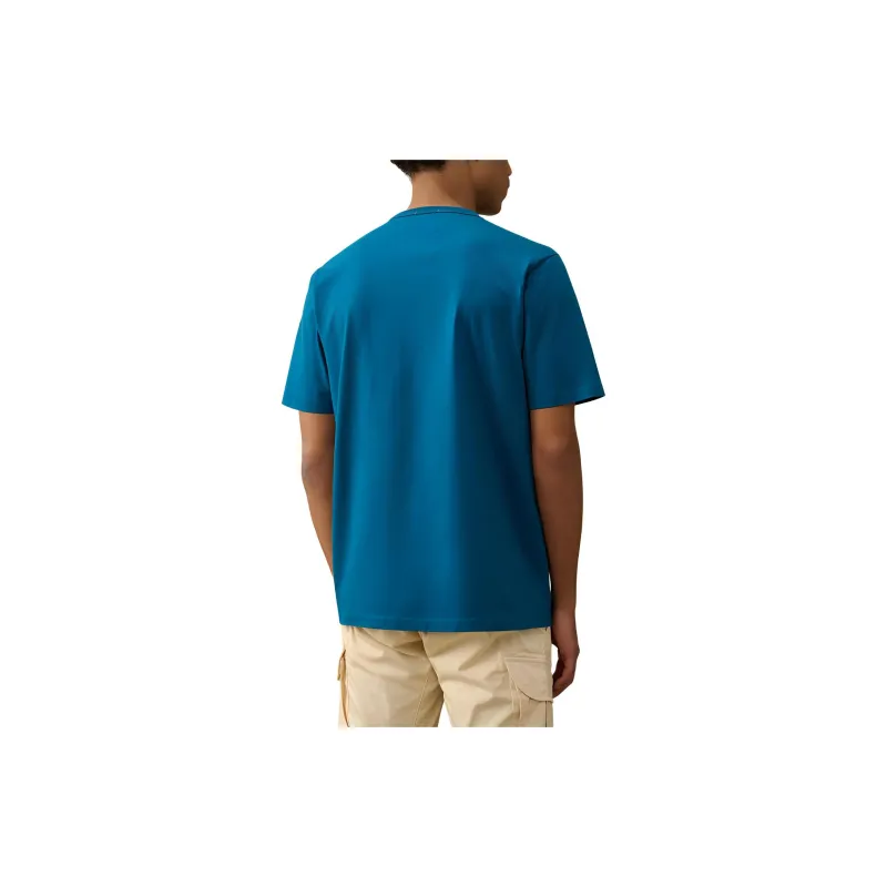 C.P.Company Logo embroidered Cotton T shirt-1