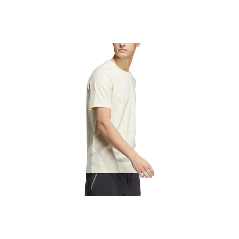 Adidas T Shirts Unisex Beige-1