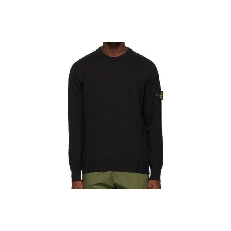 STONE ISLAND Sweaters Men Black-1