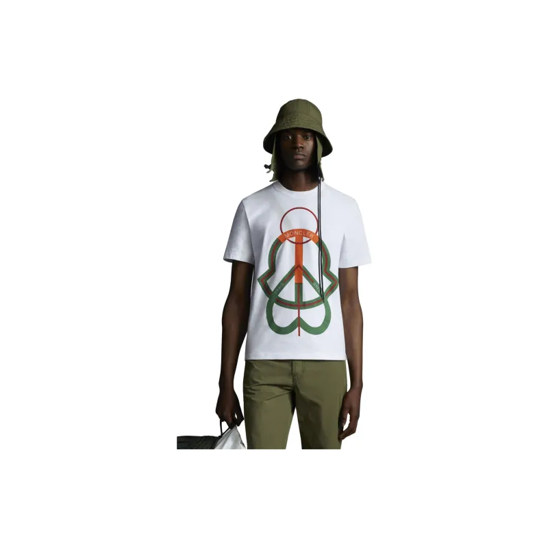 Moncler 5 Craig Green Logo Graphic Printed T-Shirt - POIZON