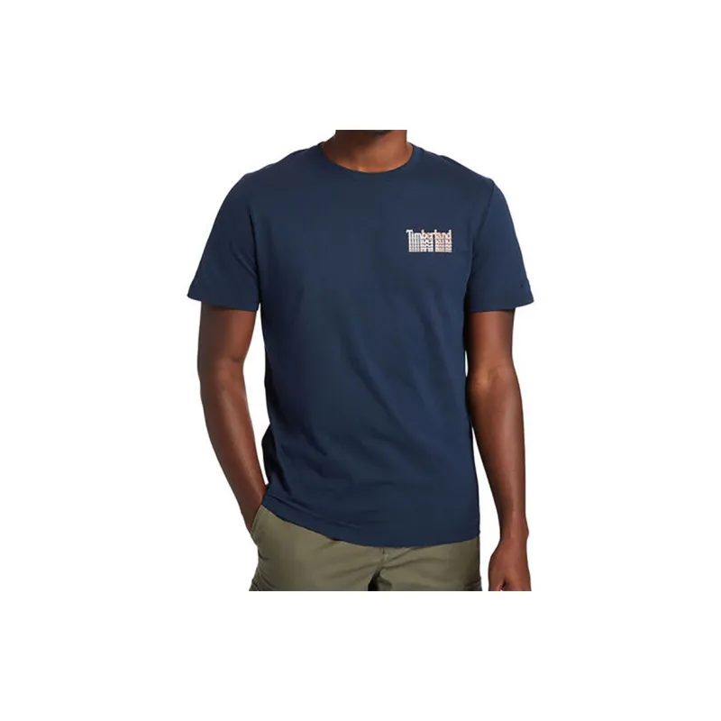Timberland T Shirt Men's Dark Sapphire-2