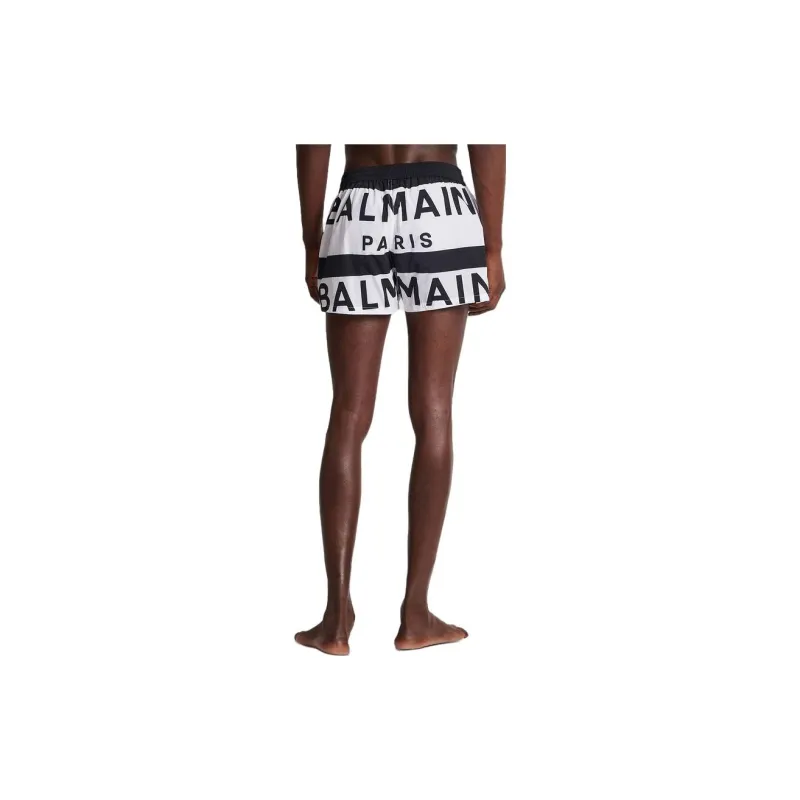 BALMAIN Swimming Shorts Men White-2