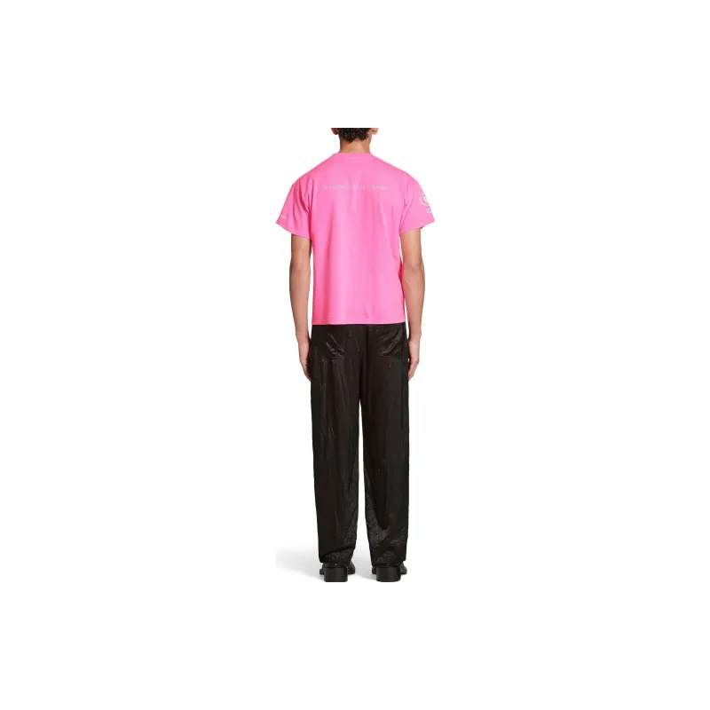 Balenciaga SS23 T Shirt Regular Fit Unisex Pink-3