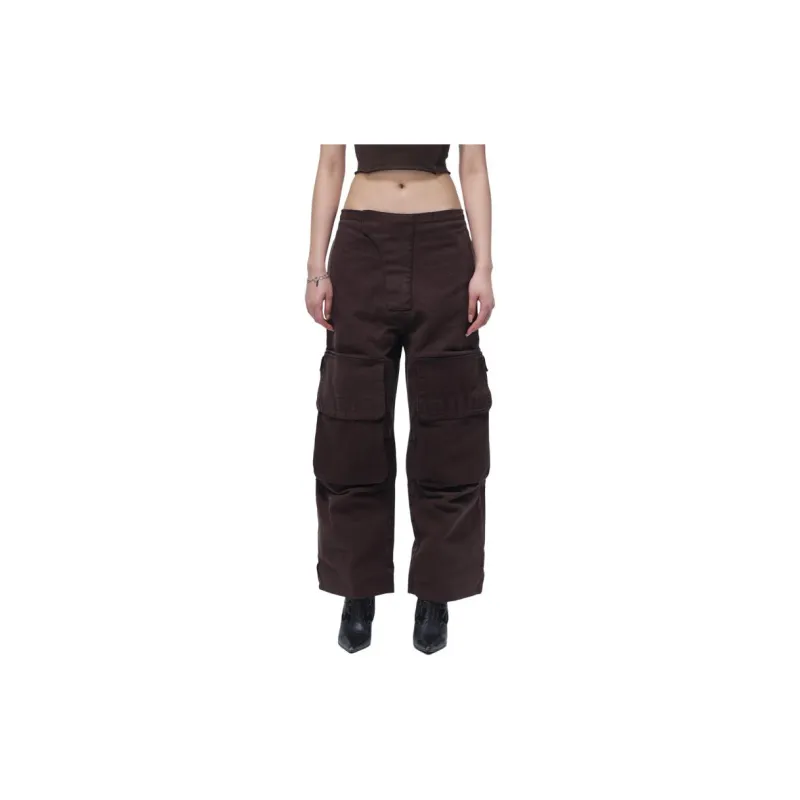 GREG ROSS Casual Pants Unisex Red Brown-2