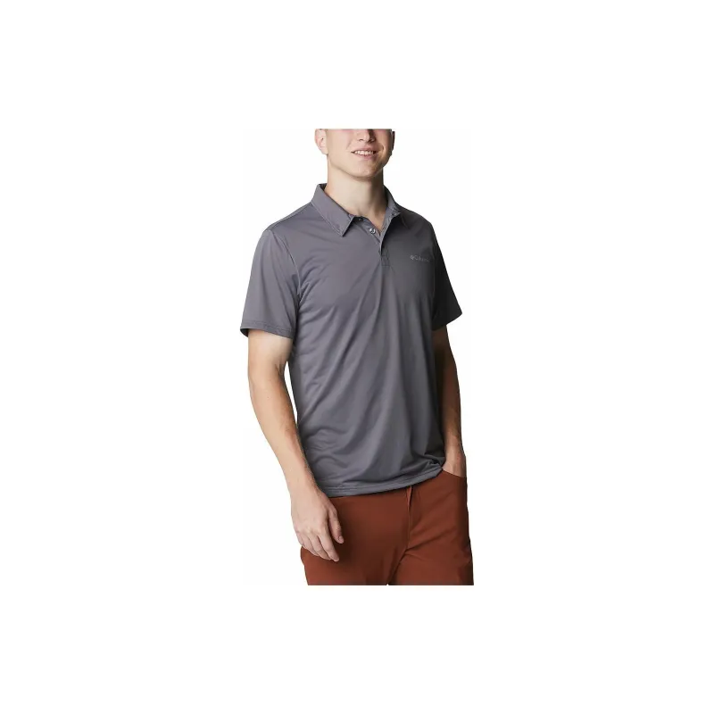 Columbia Hike Polo Shirt Men's Gray-2