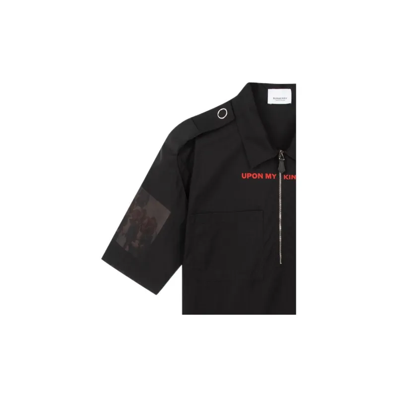 Burberry Shirts Men Black-5
