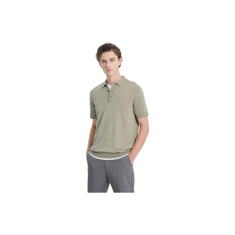 SHANSHAN Polo Shirt Men's Goose Liver Pâté-3