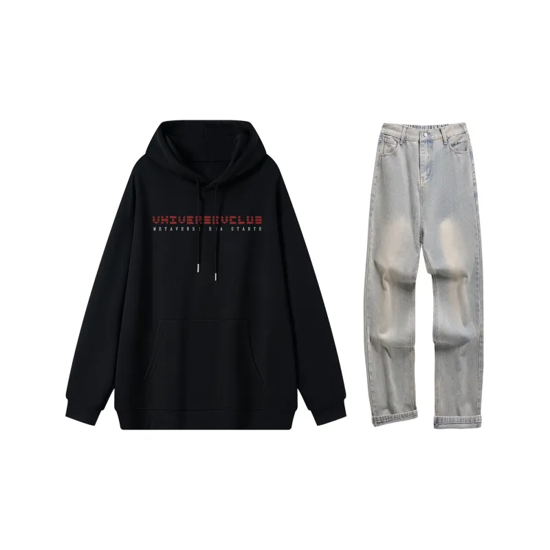 VniVerseVClub Sweatshirt Set Unisex-11