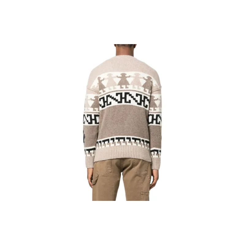 DSQUARED2 Jacquard knit Alpaca Wool Jumper-2