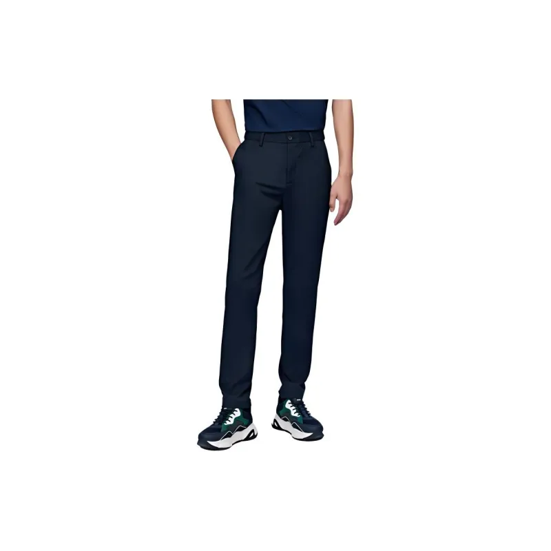 Biyin Leufen Casual Pants Men's Navy Blue-1