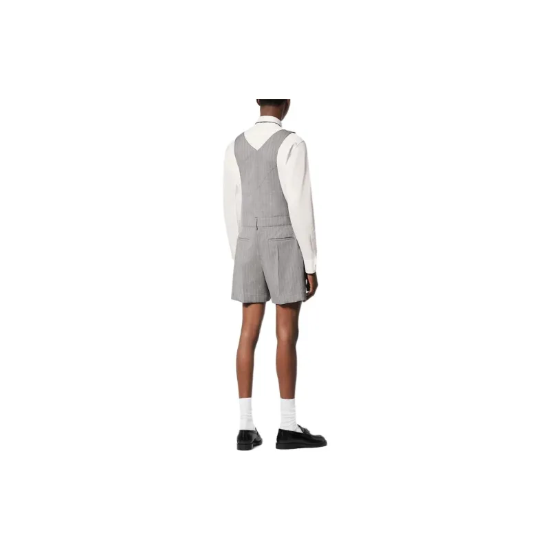 LOUIS VUITTON Wool Dungaree Shorts-2