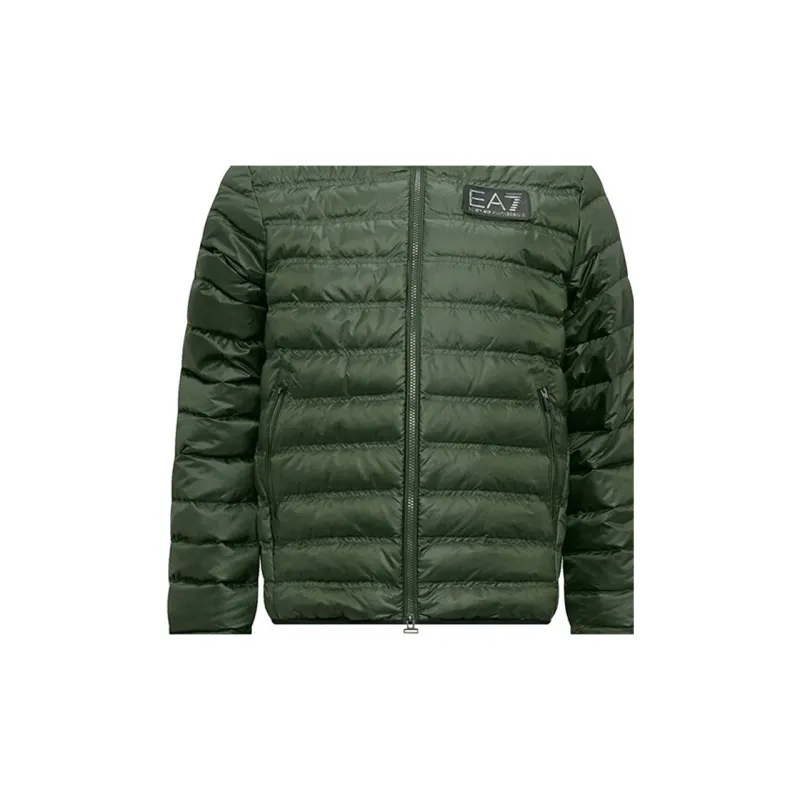 EMPORIO ARMANI EA7 Down Jackets Men Green-4
