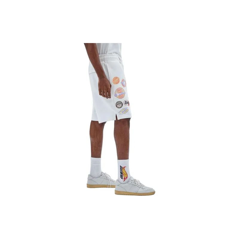 GUESS Casual Shorts Men's White-4