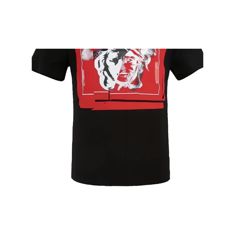 VERSACE T-Shirts Men Black-5