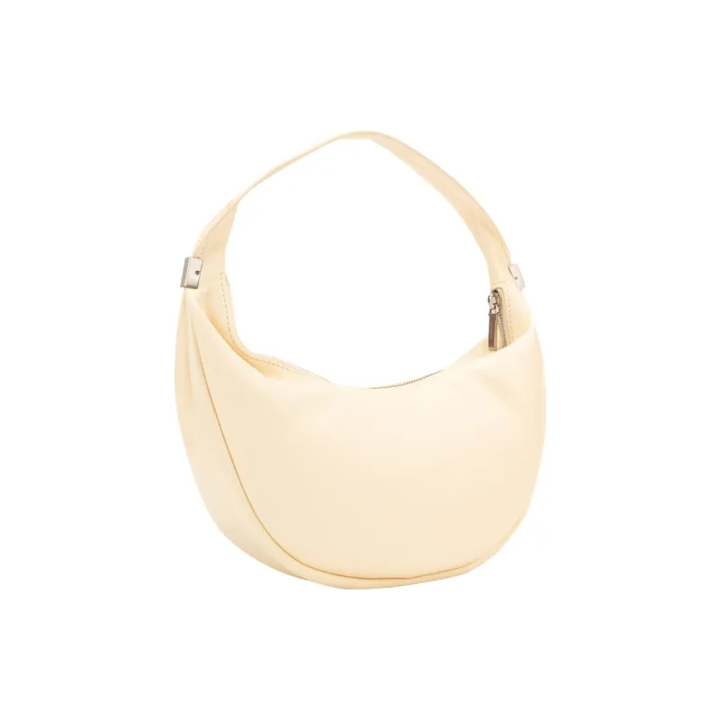 CALVIN KLEIN Synthetic Material Shoulder Bag Small Size Women's Vanilla White-1