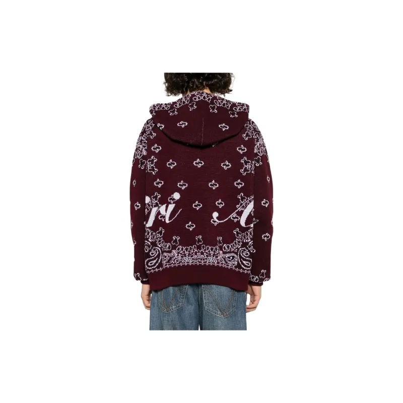 AMIRI Bandana Knit Hoodie-1