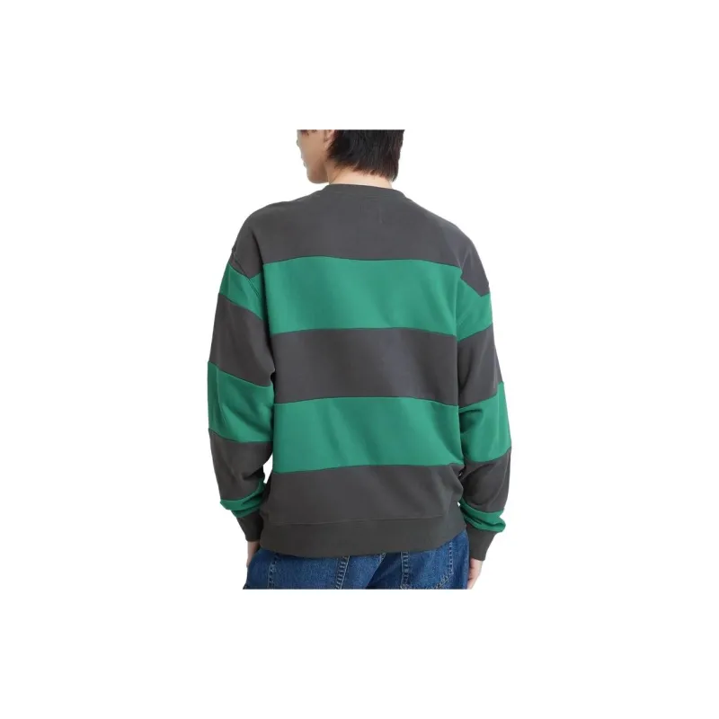 GAP Sweatshirts Men Green Stripes-3