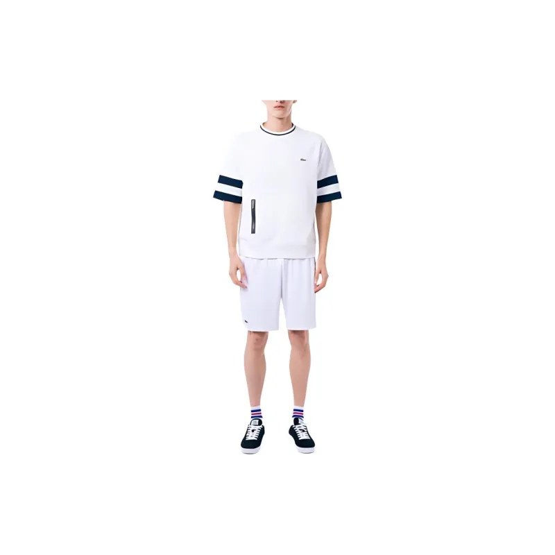 LACOSTE T Shirts Men White-2
