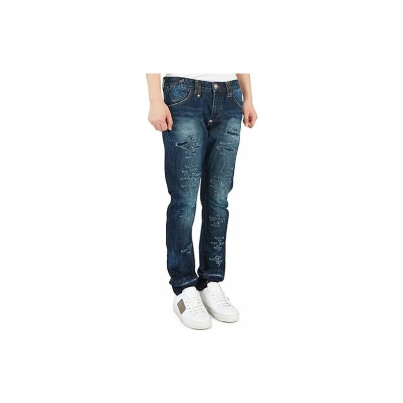 PHILIPP PLEIN Jeans Men Blue-1