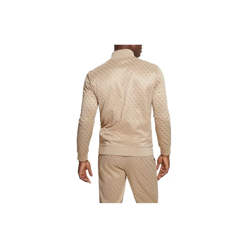 GUESS Eco Korbin Track Jacket Jackets Coats Men's Khaki-2