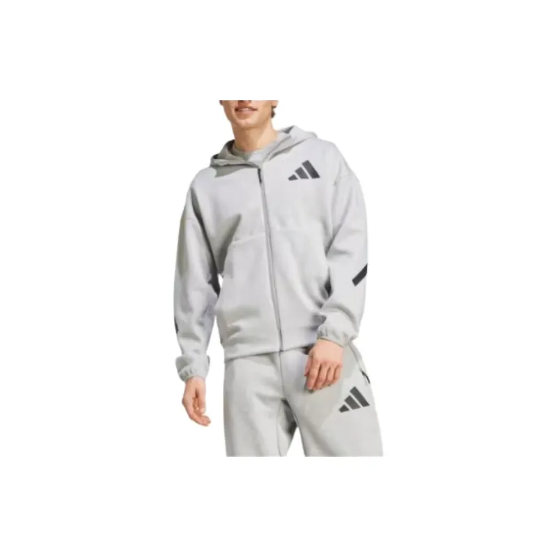 Adidas Free Shipping With AdiClub Z.N.E. Full Zip Hooded Track Jacket-2