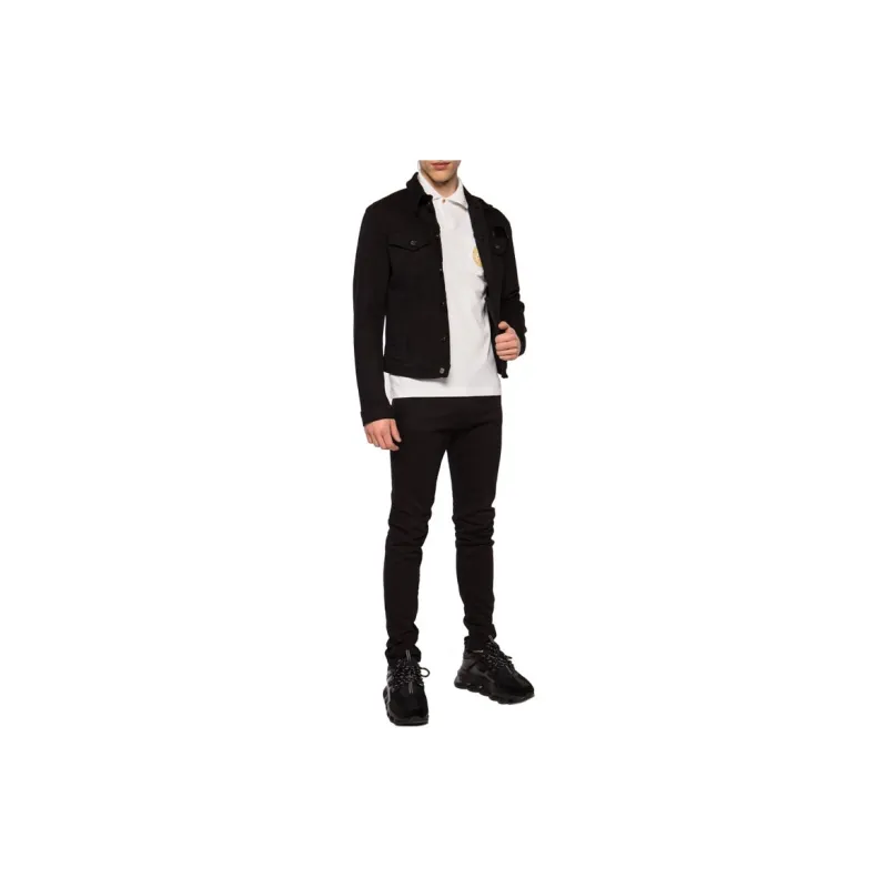 VERSACE Polo Shirts Men White-4
