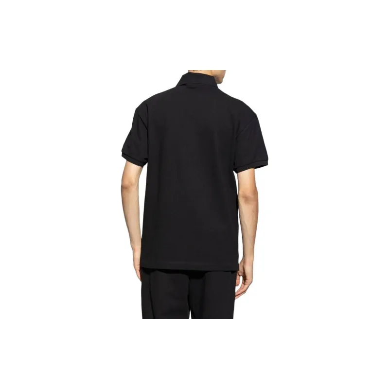 PALM ANGELS Logo Embroidered Polo Shirt-3