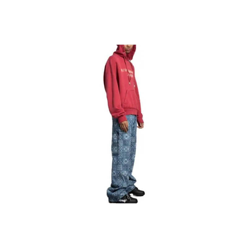 OFF WHITE Logo print Flared Carpenter Jeans-2