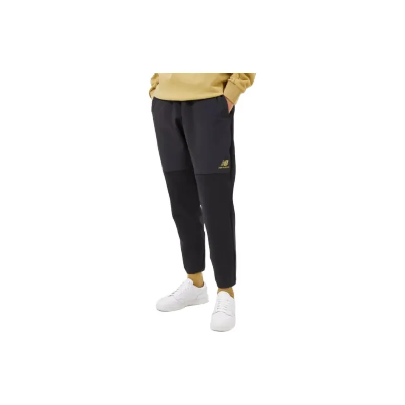 New Balance Leisure Life Knitted Sports Pants Men's Black-2