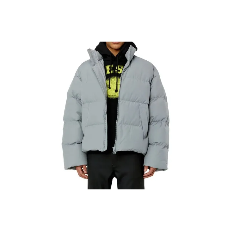 DIESEL W Oval High Neck Down Jacket-4
