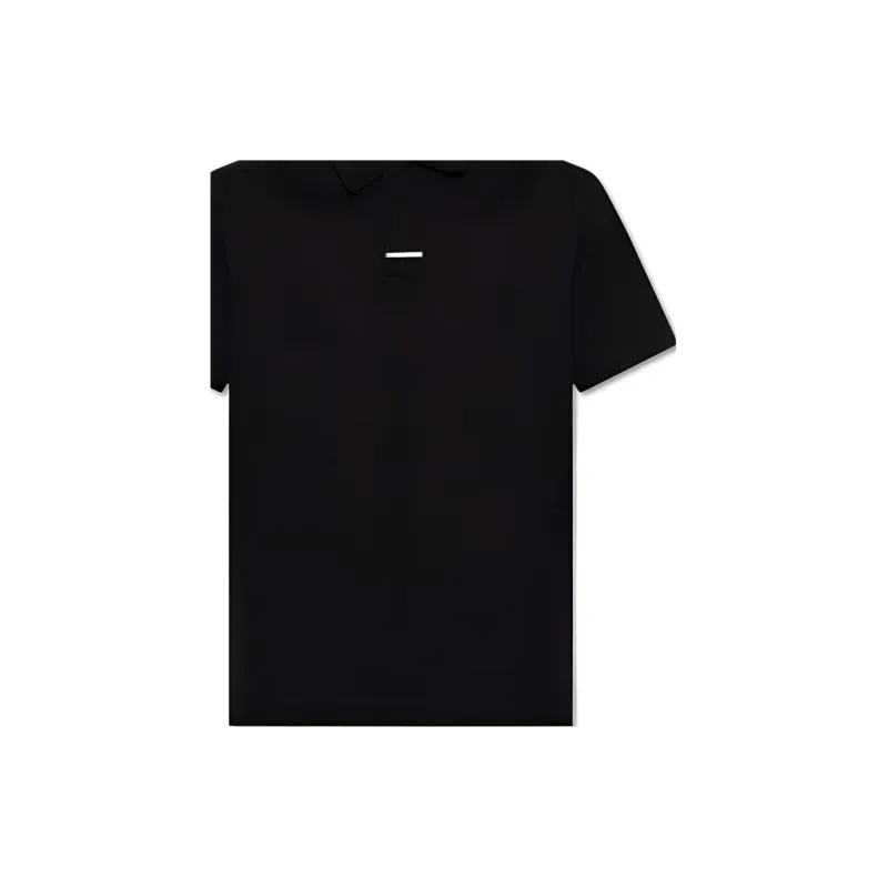 Givenchy Metal Clip Short Sleeved Polo Shirt-4