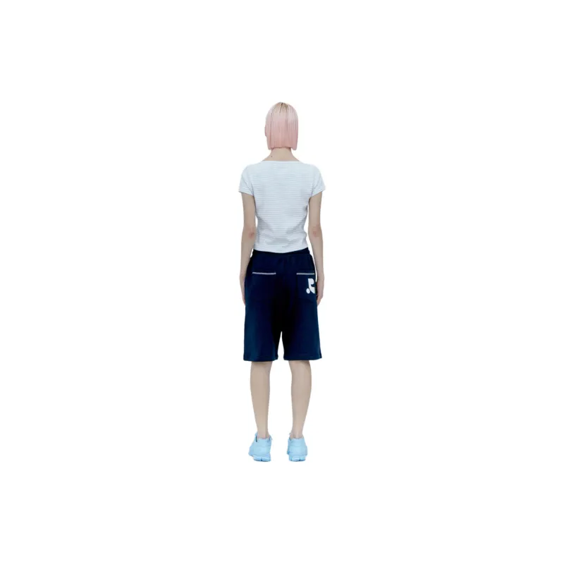 Rest&Recreation LOGO JERSEY SHORTS Casual Shorts Unisex NAVY/Marine Blue-5