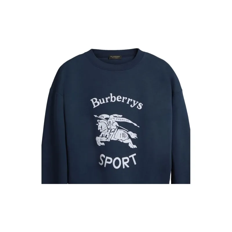 Burberry Sweatshirts Men Navy-3