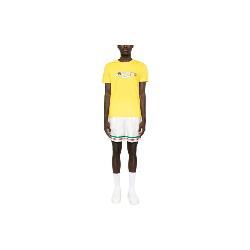 MOSCHINO T Shirts Men Yellow-1