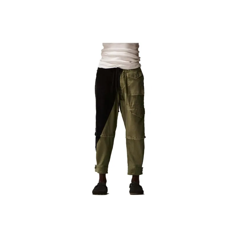 GREG LAUREN Army Jacket Tux Panelled Trousers-1