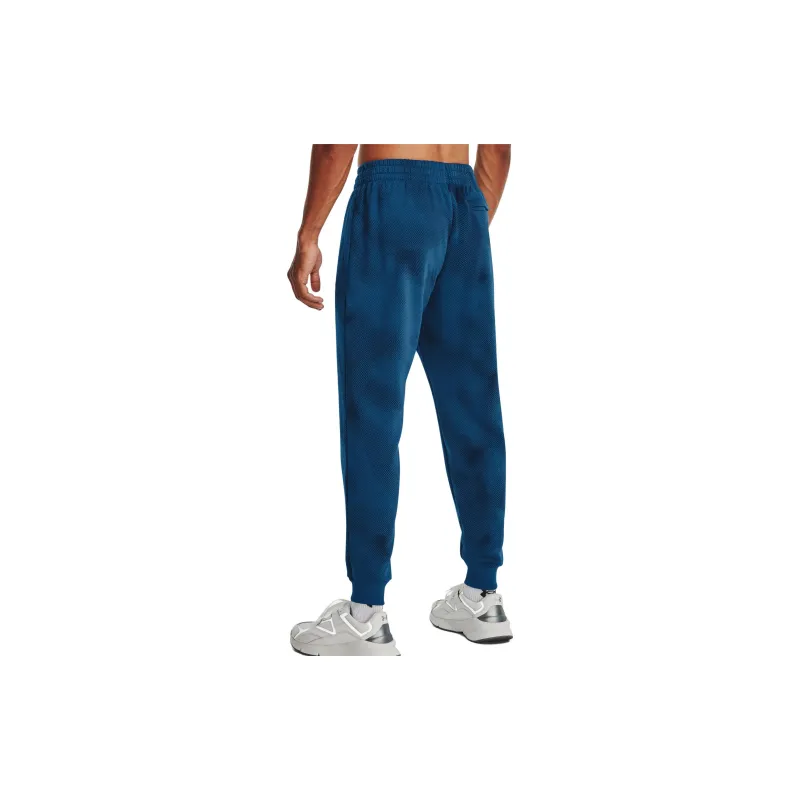Under Armour Rival Fleece Knitted Sweatpants Men University Blue-4