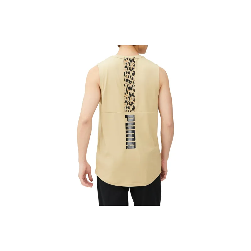PUMA TRN EDGE Tank Top Men's Khaki-5