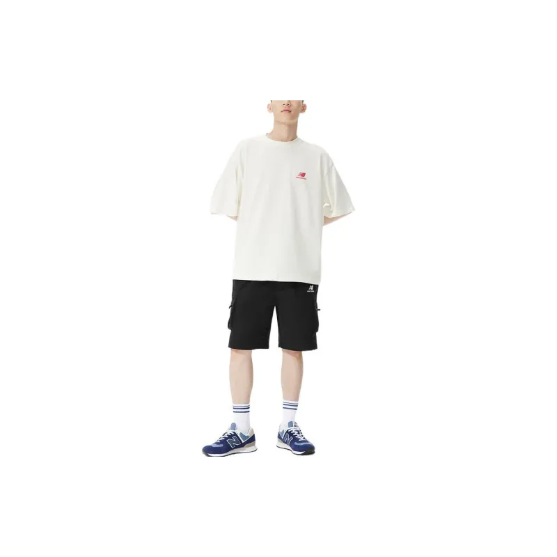 New Balance SS22 T Shirt Men's Ivory White-2