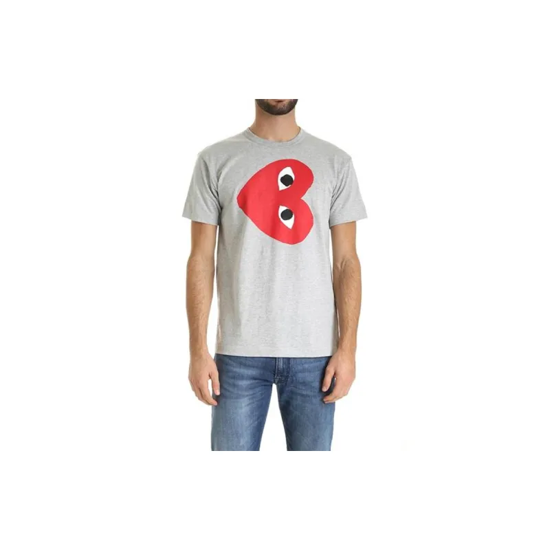 CDG Play Red Heart T Shirt-2