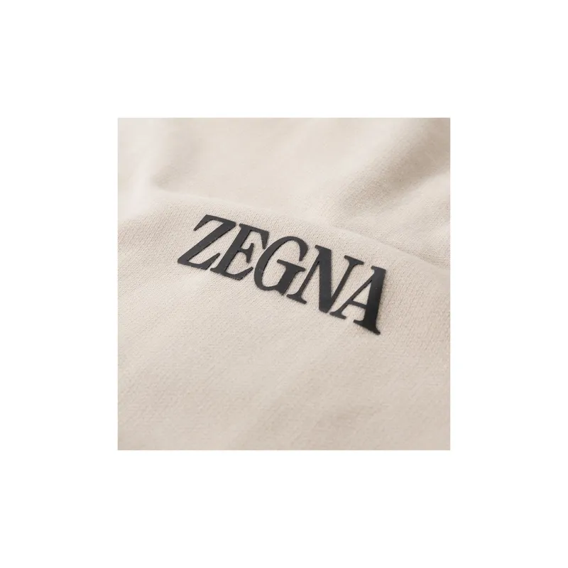 Ermenegildo Zegna Logo Prrinted Crewneck Sweatshirt-8