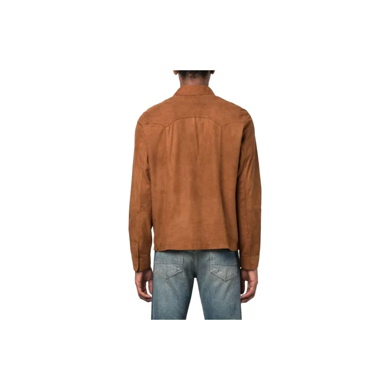 Giorgio Brato Jackets Men Brandy Brown-1