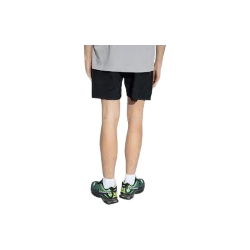 STONE ISLAND Logo Patch Elasticated Waist Shorts-4